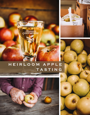 Heirloom Apple Tasting 10/26